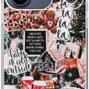 Christmas Aesthetic Phone Case Compatible with iPhone 17 Pro Max, Winter Holiday Festive Phone Cover for iPhone 17 Pro Max