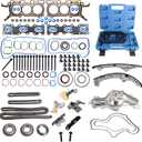Timing Chain Kit with Tool Box Head Gasket Set Fit For 2011-2019 Ford Edge