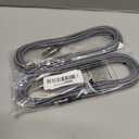 KYEHD USB C Cable3 Pack 10FT 60W Fast Charging USB C to USB C Cable, Durable Type C Charger Cable for iPhone 17/16/15/iPad MacBook CarPlay and More-Grey White