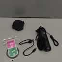 MQOUNY for Magsafe Tripod Stand for iPhone, Portable Pocket Size Selfie Stick with Rechargeable Remote and Metal Ring, Extendable Detachable Cell Phone Tripod Compatible with iPhone/Android (Black)