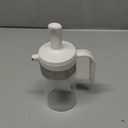 Moonlik Olive Oil Dispenser Bottle with Brush- 2 in 1 Oil Dispenser & Silicone Brush for Kitchen Cooking Vinegar Sauce BBQ Salad Grill Frying- 200ml/7oz, White