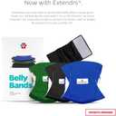 Pet Parents Washable Belly Bands for Male Dogs (3pack) + Extendrs of Durable Dog Diapers Male, Premium Male Dog Diapers & Dog Wraps (Medium, Gentlemen)