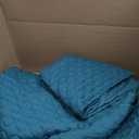 HORIMOTE HOME Quilt Queen Size Teal Blue, Lightweight Quilts for Summer Ultra-Soft Microfiber Modern Style Quilted Clouds Pattern Bedspread Quit Set 3 Pieces(1 Quilt and 2 Pillow Shams) (Full/Queen(90" x 96"))