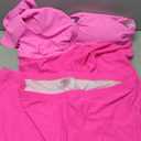 Arolina Swimdress for Women 2 Piece Neon Tummy Control Swimsuits Swim dress with Shorts Hot Pink, 26w
