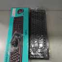 Logitech K270 Wireless Keyboard and M185 Wireless Mouse Combo — Keyboard and Mouse Included, Long Battery Life (Black with Mouse)