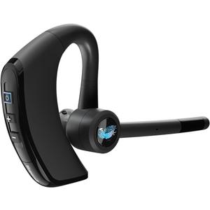 BlueParrott M300-XT SE Mono Bluetooth Wireless Headphones 80% Noise Canceling Earpiece Headset for Mobile Workers & Delivery Drivers, Compact Design with IP54-Rated Protection, 14 hrs Talk Time, Black