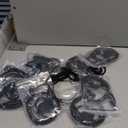 Macarrie 12 Pcs Radio Headset with Mic 2 Pin D Shape Walkie Talkie Earpiece with Mic Walkie Talkie Earpiece Compatible with Rt68 Rt19 Rt27 Rt28 Rt22 Rt21 H-777 2 Way Radios, Soft Ear