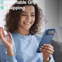 for iPhone Air Case [Shockproof] [Dropproof] [Heavy Duty Protection] [Pocket-Friendly] Slim & Tough Non-Slip Protective Phone Cover for iPhone Air 6.5inch, Blue