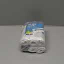 120 Counts 1.6 Gallon Mini Drawstring Trash Bags, Small Garbage Bags by KSSKSS, Code a fit 4.5-8 Liter, 1.2-2 Gal, White Trash Bin Liners for Home Office Kitchen Bathroom Bedroom