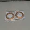 2 Rolls/Pack 7/32 Edco Copper Foil (Copper Backed