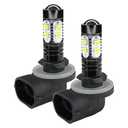 Eponcia 881 LED Fog Light Bulb, LED Headlight Bulbs Replacement OEM# 881 886 889 862 894 896 898, 50W 6000K Low Beam Extremely Bright Xenon DRL/Fog Light Universal for Car Truck SUV (2PCS, White)