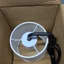 Candle Warmer Lamp with Timer, Dimmable Wax Warmer Candle Lamp for Jar Candle with 2 Bulbs, Christmas Birthday Gifts for Women Mom, Home Decor for Room, Bedroom, Kitchen-Linen Fabric