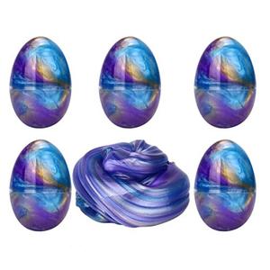 Anditoy 8 Pack Slime Eggs Stress Relief Toys Easter Eggs for Kids Boys Girls Easter Basket Stuffers Gifts Party Favors (Blue+Purple+Gold)