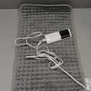 Heating Pad for Back, Neck, Shoulders & Period Cramps, 9 Heat Settings, Auto Shut-Off, Rapid Heating, 12''24'', Velvet-Like Fabric, Moonlit Velvet