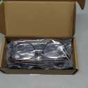 Reading Glasses for Women, 3-Pack Blue Light Computer Eyeglasses, Cat-Eye Fashion Full Frame with Spring Hinge Ladies Readers +1.75diopter (Clear)