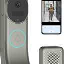 Dual Camera Video Doorbell Wireless - Front Door Camera with Delivery Guard, 5MP Ultra HD Doorbell with Chime,Package Detection,AI Humanoid Alerts,2-Way Talk, Battery Powered,No Monthly Fee