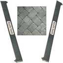 Keyfit Tools U.S.A. Paver Puller PRO 9" Contractor Grade 4140 Heat Treated & Case Hardened Steel w/Joint Scraper Micro Teeth & Gripper Slots Paver Extraction Removal Raise Locked Bricks & Pavers