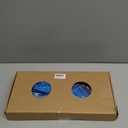 Mouse Pad Wrist Support, Laokiiy 2 in1 Keyboard Wrist Rest+ Ergonomic Mouse Pad, Non-Slip Wrist Rest for Computer Keyboard, Made Easy Typing & Relieve Wrist Pain Ocean Blue