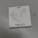 (4 Pack) Replacement Tips for Apple Pencil 2nd Generation and Pencil 1st Generation,Inesore Upgraded Apple Pencil Tips Accessories Compatible with Apple Pencil 2 Generation iPad Pro Pencil Nib