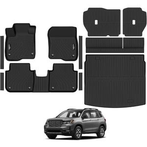 All Weather TPE Floor Mat Set for 2023-2026 Honda CRV Hybrid/Gas