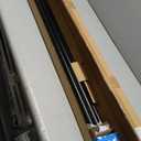 Umbra 1014401-111 Cappa Double Curtain Rod - Modern Telescopic Curtain Rod 66-120