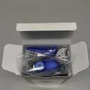 AquaSonic Water Flosser - Cordless Rechargeable Water Flossers for Teeth Cleaning - Waterproof Aqua Flosser, Portable Oral Irrigator for Dental Cleaning with 5 Jet Tips  Braces Home Travel (Sapphire Blue)