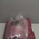 sancua Round Tablecloth 108 Inch Diameter, 6 Pack Burgundy - Circle Polyester Fabric Table Cloth for Chiristmas Party Reception Banquet Birthday, Washable Formal Table Cover (Fit 42-96 Inch Tables)