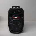 iLive Electronics Wireless Tailgate Party Speaker, LED Light Effects, Built-in Rechargeable Battery, Black (ISB380B)