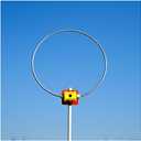 LF-901 Portable Shortwave Radio Antenna, Active Loop Antenna 10KHz-30MHz All Band Radio Antenna, MW: 520-1710KHz SW: 2.3-30MHz 20W Telescope Receiving Antenna with 3000mAh Battery