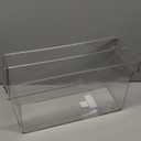 BINO | Plastic Storage Bins, Medium - Deep | THE HANDLER COLLECTION | Multipurpose Organizer Bins | Kitchen Pantry Organizers and Storage | Clear Containers for Organizing Home | Freezer Organizer