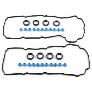 AUCERAMIC VS50767R Engine Valve Cover Gasket Set Fit for 2007-2015 Ford Edge Flex Fusion Taurus Mazda 6 CX-9 Mercury Sable Lincoln MKS MKT MKX MKZ 3.5L 3.7L V6 VS50490