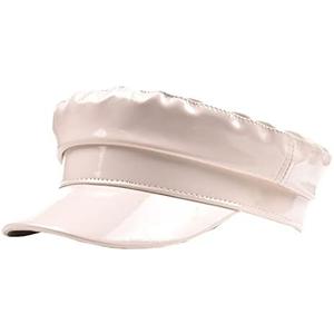 Foetest Cap Student Hat Leather Cap Baseball Cap Sun Hat Casual Hat Solid Color