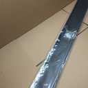 Door Rain Drip Guard Aluminum 4" Extra-Wide, Heavy Duty Thickened Door Rain Deflector 40” Long, Overhead Drip Cap & Drip Edge Weather Shield for Doors, Windows, RV, Camper and Exterior Use