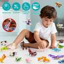 30 Packs Party Favors for Kids - 919 PCS Animal Building Blocks Toy Mini Sets Party Favors, Goodie Bags Stuffers Classroom Prizes Return Gifts Easter Bulk Gifts Boys Girls Student Ages 6+