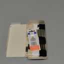 DMC Embroidery Floss Mouline Special Black (310), Cream(712), White(Blanc) -3 Colors Thread Bundle with DMC Embroidery Hand Needles 3-9, INCELER Supplies