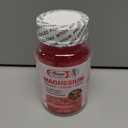 Magnesium Glycinate Gummies,Magnesium Potassium Supplement with Taurate, Malate, Vitamins D, C, B6, Calcium,Body Support,Raspberry Magnesium Gummies for Adults&Kids (60 Count (Pack of 1))