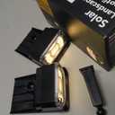 40 LEDs Spotlights,IP65 Waterproof Solar Powered Landscape Spotlights 2-in-1 Wall Light, Outdoor Landscaping Lights Auto On/Off for Yard Garden 2Pack Warm-White