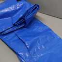 Tarpaulin Waterproof Antifreeze Dust-Proof Sunscreen Anti-Aging Outdoor, 9 Sizes (Color : Blue, Size : 1.9x1.9m)