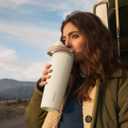 Owala FreeSip Sway Insulated Stainless Steel Water Bottle with Two-Way Spout, Built-In Straw and Bucket Handle, Made for Travel, School, and Sports, 40oz, BPA Free, Leak Proof, Iced Breeze