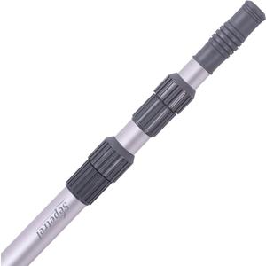 Sepetrel Pool Pole - Professional 12 Foot Telescoping Swimming Pool Cleaning Poles,Adjustable Telescopic Pole,for Skimmer Net,Brush,Vacuum Head (12 Feet)