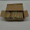 JOY DECOR 50 Pack Cabinet Handles, Gold Cabinet Pulls, 3-3/4 Inch Kitchen Handles Square Drawer Pulls Stainless Steel Drawer Hardware Handles, 96mm Hole Centers