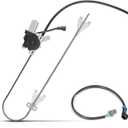 A-Premium Power Window Regulator with Motor Compatible with Kenworth T700 11-15 T2000 03-11 Peterbilt 386 387 2006-2009 Front Right Passenger Side