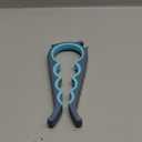 Otstar Jar Opener Bottle Opener and Can Opener for Weak hands, Seniors with Arthritis and Anyone with Low Strength, Mutil Jar Opener Get Lids Off Easily (Blue and Grey)