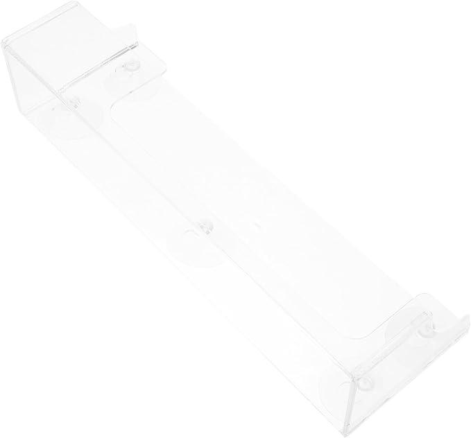 FUNOMOCYA Refrigerator Shelf Organizer Suction Cup Wall Storage for Liquor Bottles