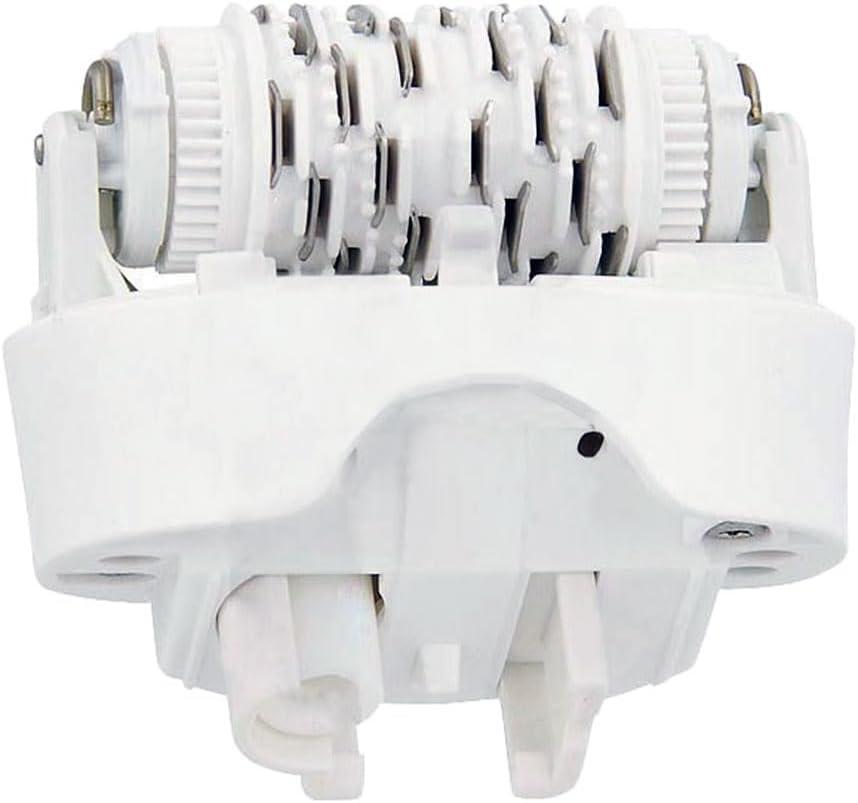 Braun Replacement Hair Removal Head 67030946 Compatible with Braun Silkepil 7 Xpressive Pro and Braun Silk Epil 5, White