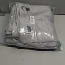 BGment Light Grey Blackout Curtains for Bedroom Window 84 Inch Length 2 Panels Set, 100% Light Blocking Thermal Insulated Grommet Drapes for Living Room Darkening with Black Liner, 52 Inch Wide Each