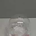 Aspen Creative 28002-60-41, 8" Clear Acrylic Replacement Lamp Post Globe with 3-7/8" Neck