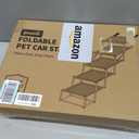 5‑Step Dog Stairs for Car Trunk, 18.5" Wide Foldable Lightweight Pet Stairs
