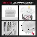 BDFHYK Fuel Pump Assembly E7265M Compatible with Jeep Wrangler & Wrangler JK V6 3.6L 3.8L 2009-2018, Replaces 68065575AA, FG1193