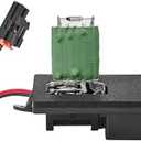 HVAC Blower Motor Resistor for 1999-2006 Chevy Avalanche Silverado Tahoe Suburban & GMC Sierra Yukon | OE Replacement Part #22807122, 973-409, 89019089, 15-81087 | Manual AC Control Module